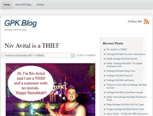 Tablet Screenshot of gpkblog.com